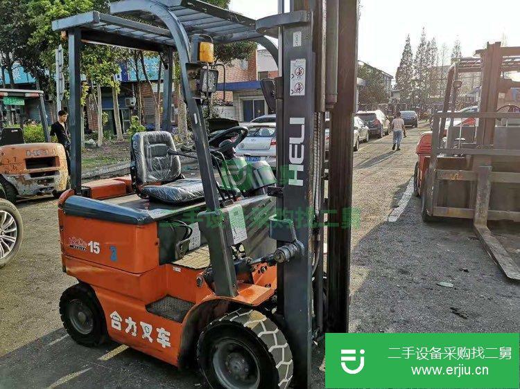 低價(jià)轉(zhuǎn)讓一臺(tái)1.5噸合力電動(dòng)叉車，二手叉車個(gè)人轉(zhuǎn)讓