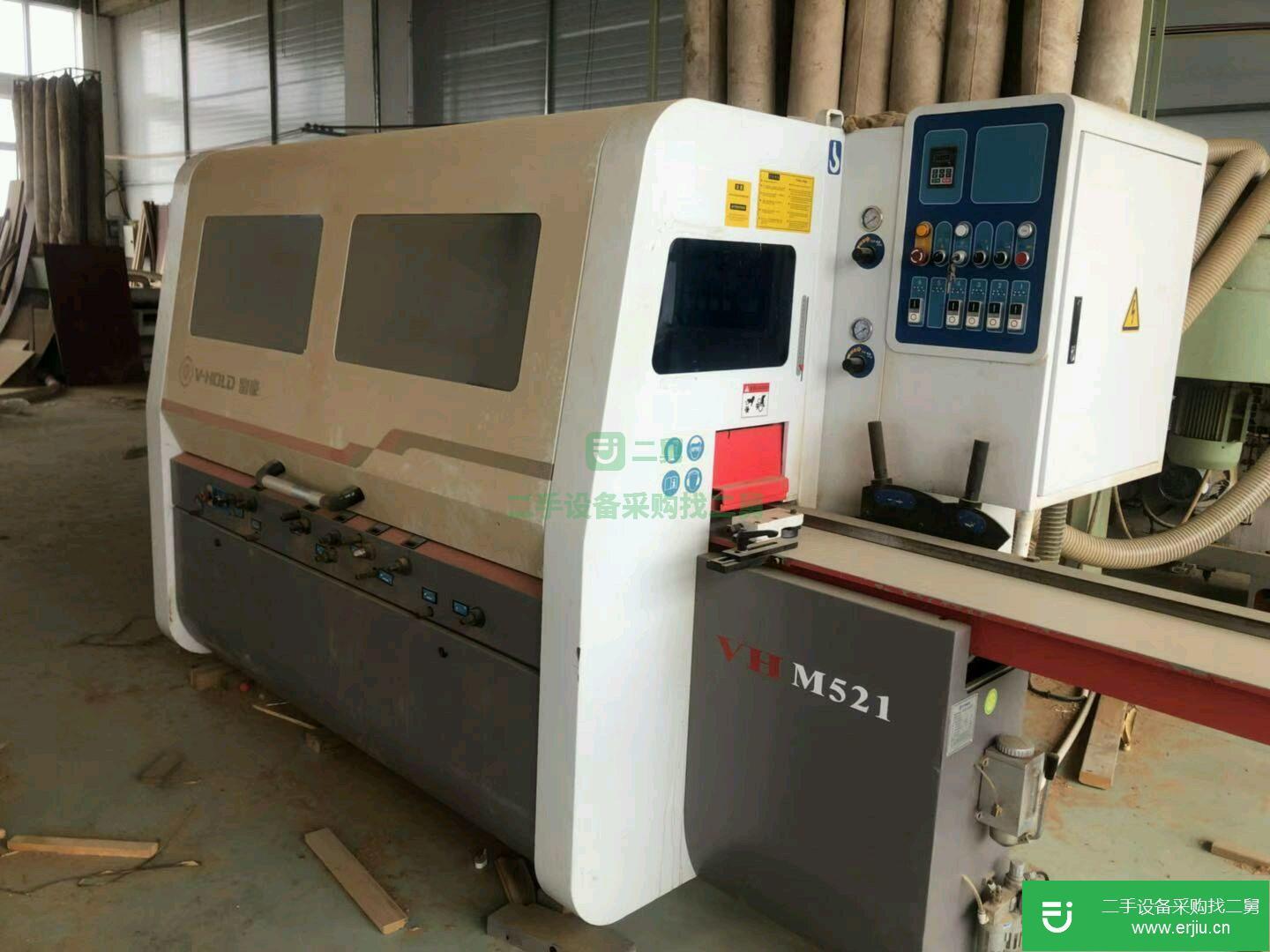 富豪M521，M623四面刨2臺，650寬威亞一刨兩砂機