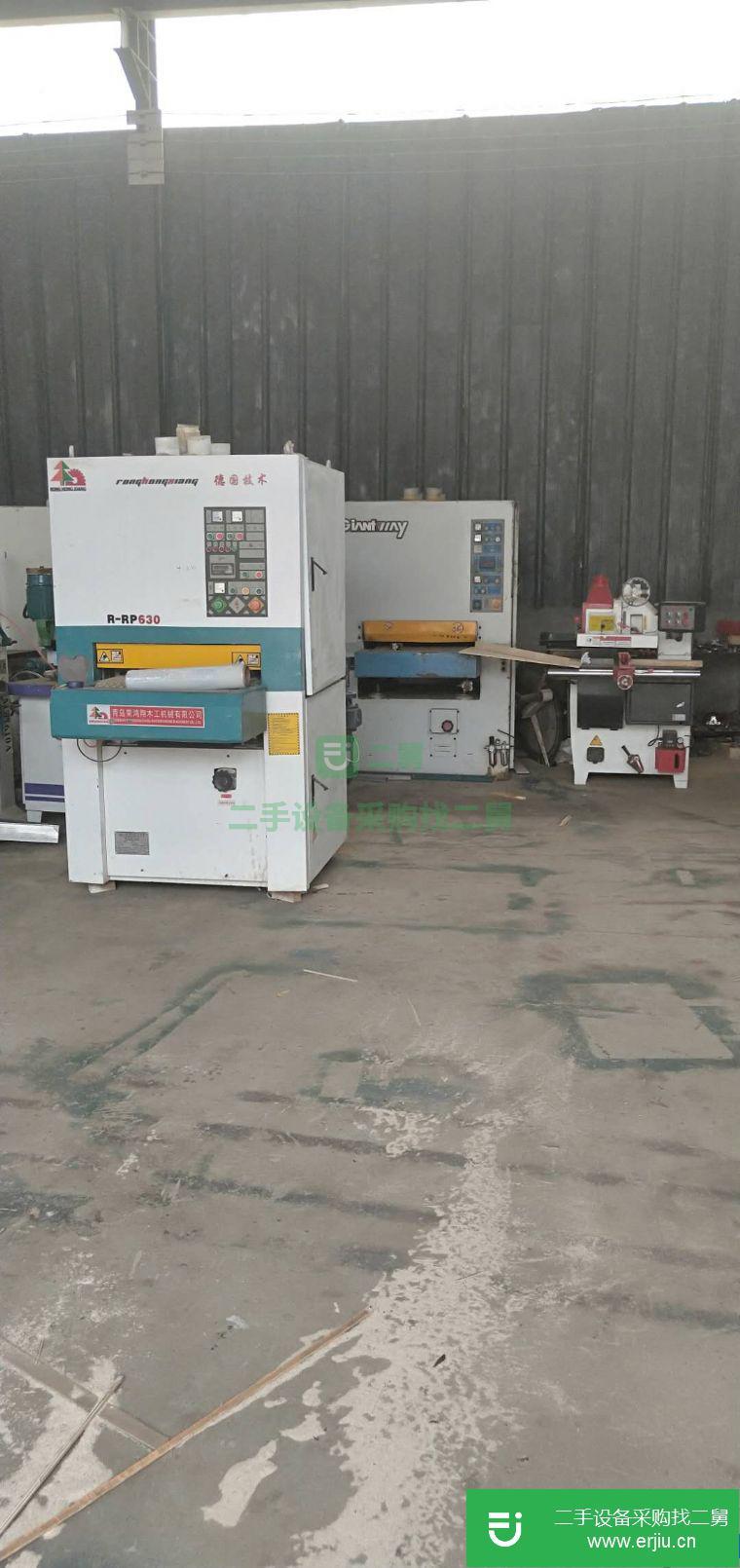 轉讓二手木工冷壓機 砂光機 雙面刨 數控雕刻機