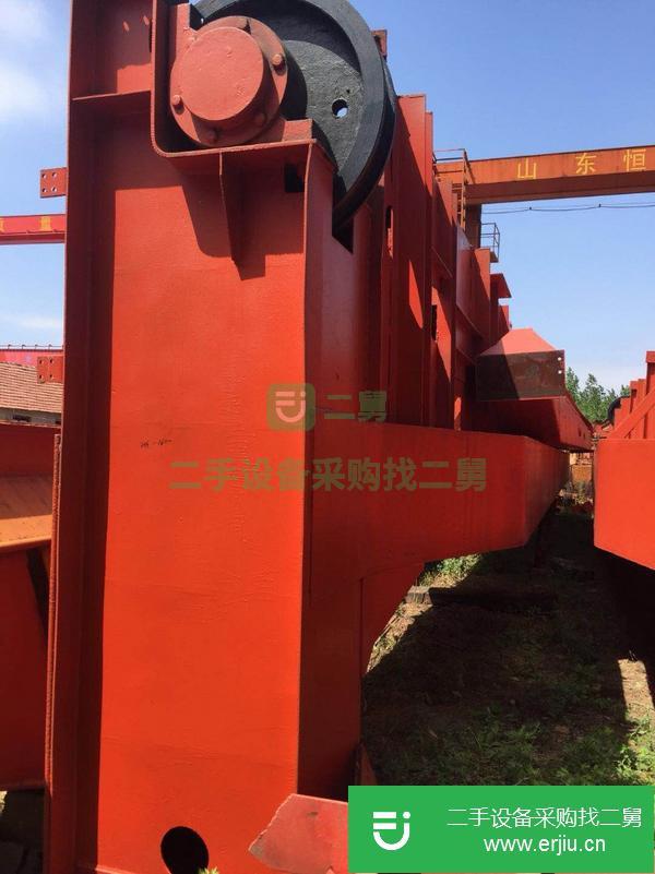 低價(jià)出售QD20/5跨度16.5米二手起重機(jī)