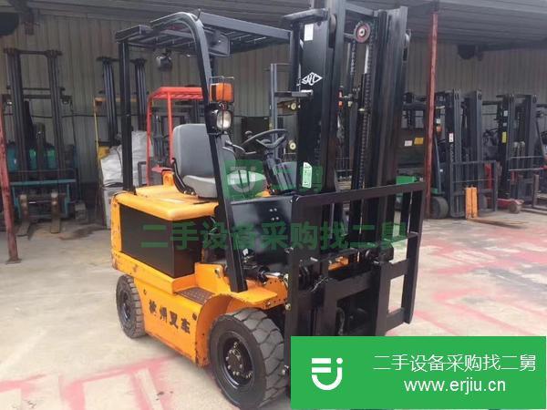 2噸環保電動叉車出售,小型二手電瓶叉車轉讓