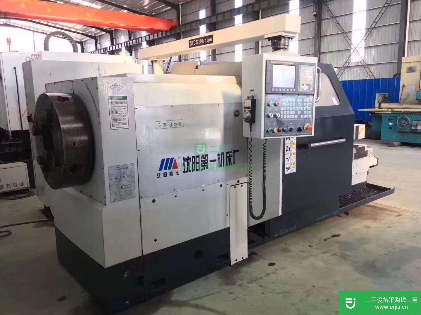 機(jī)械廠急處理沈陽STC22100C數(shù)控管螺紋車床