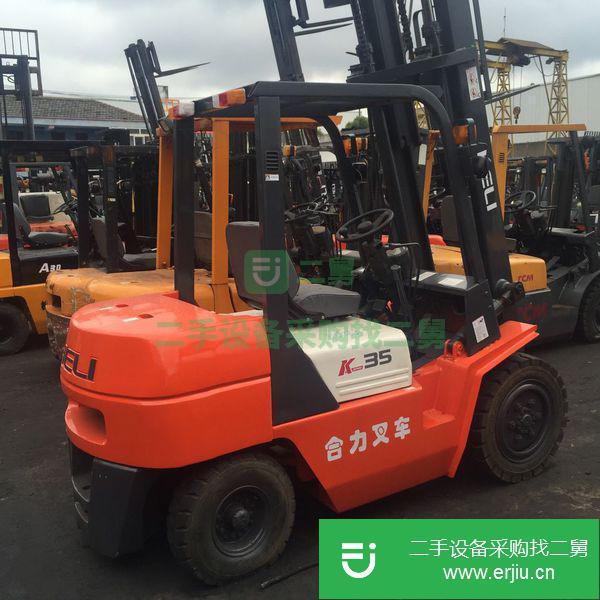轉(zhuǎn)讓合力新款3噸叉車園尾叉車H2000型號 二手叉車 上海二手車