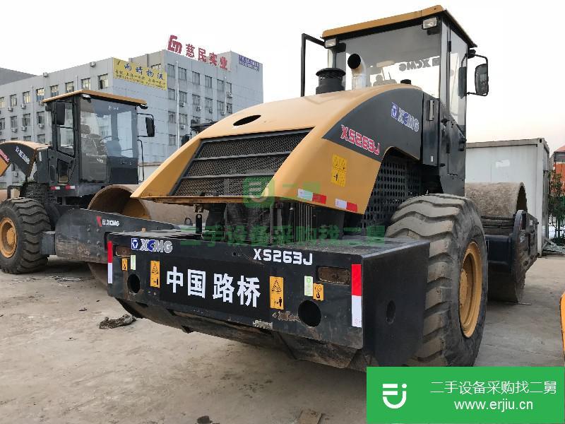 出售二手徐工26噸振動壓路機