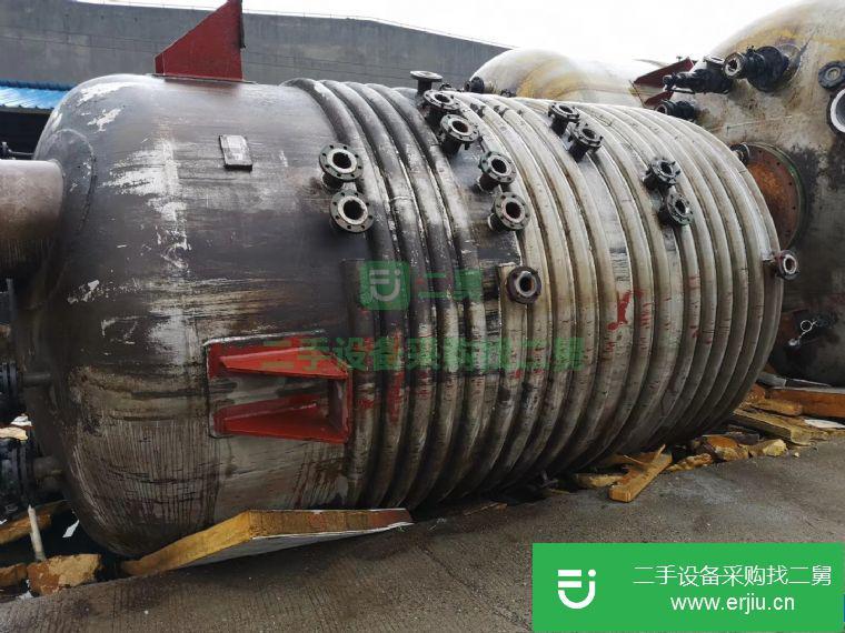 轉讓:二手10噸不銹鋼反應釜 二手高壓釜