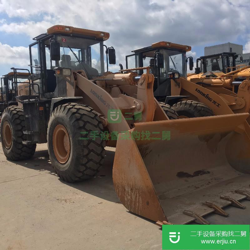 佳木斯樺川龍工二手5噸鏟車轉(zhuǎn)讓二手50裝載機(jī)