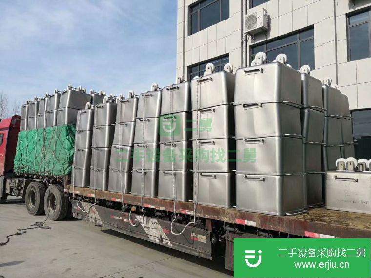 轉讓:出售二手食品儲罐304不繡鋼小料車二手啤酒罐二手電加熱攪拌罐