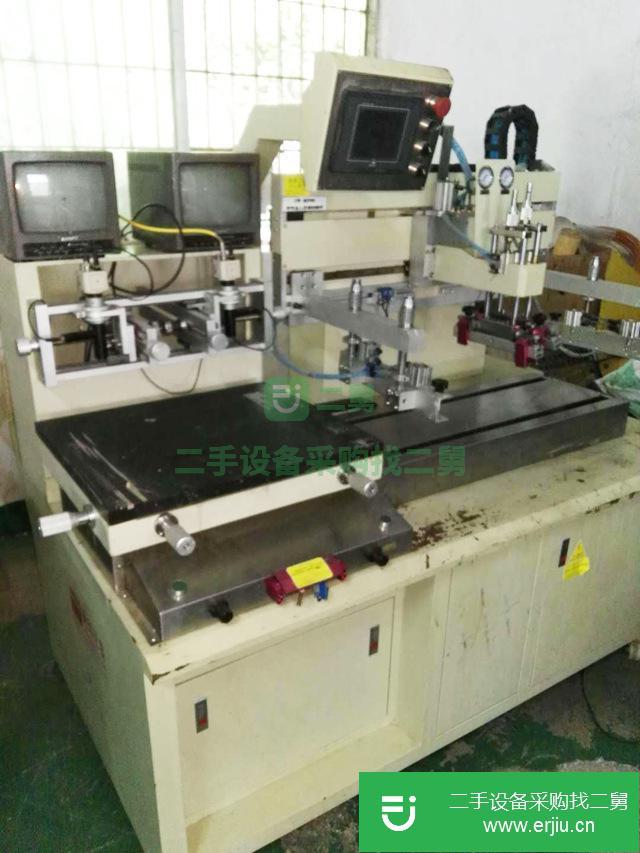 二手全自動CCD對位絲印機 深圳二手液晶玻璃平面絲印機