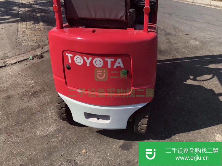 豐田1噸小體積電動(dòng)叉車，電梯樓層倉庫專用二手叉車