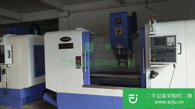 轉讓:臺灣晁群VMC-1060,發那克0iMD系統，三軸硬軌模具高精加工利器