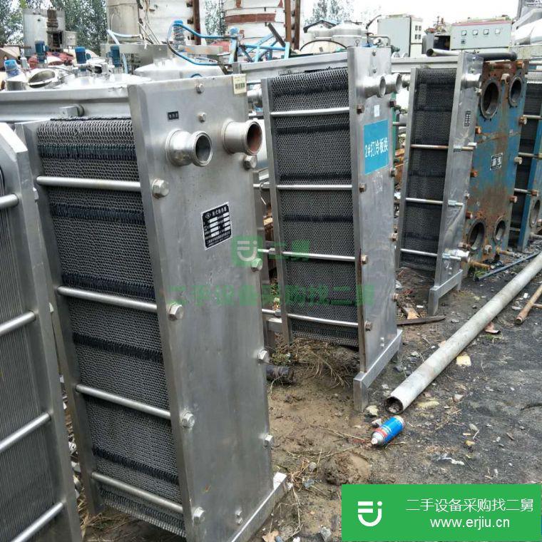轉讓二手換熱器、板式換熱器、列管換熱器、不銹鋼換熱器、螺旋板換熱器