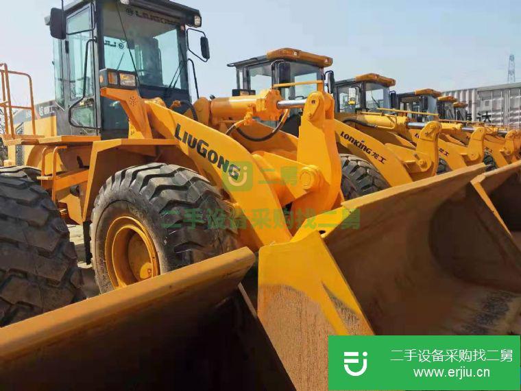 低價出售轉讓二手龍工50裝載機，舊柳工臨工50鏟車