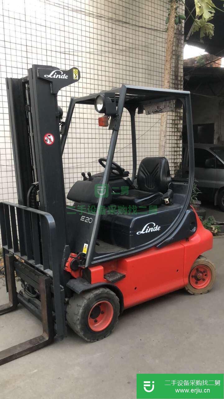 二手林德電動叉車，全交流倉庫搬運二手合力電瓶叉車