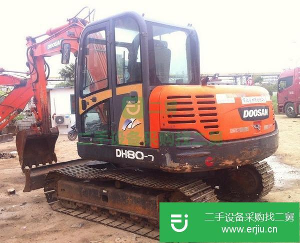 低價轉讓二手挖掘機斗山80-7