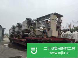 出售二手印刷設備1800七色5電機凹版印刷機 彩印機