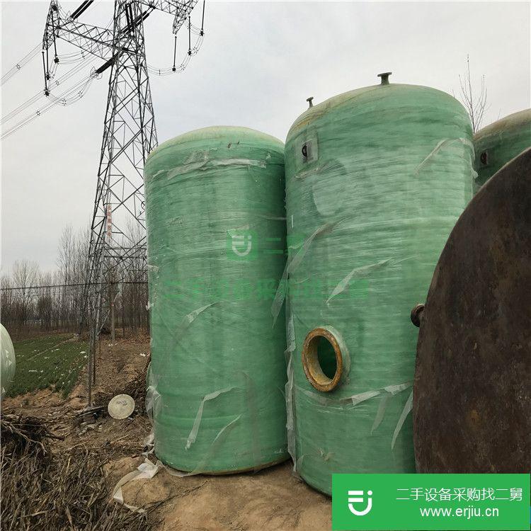 轉讓:出售二手50立方-100立方玻璃鋼儲罐