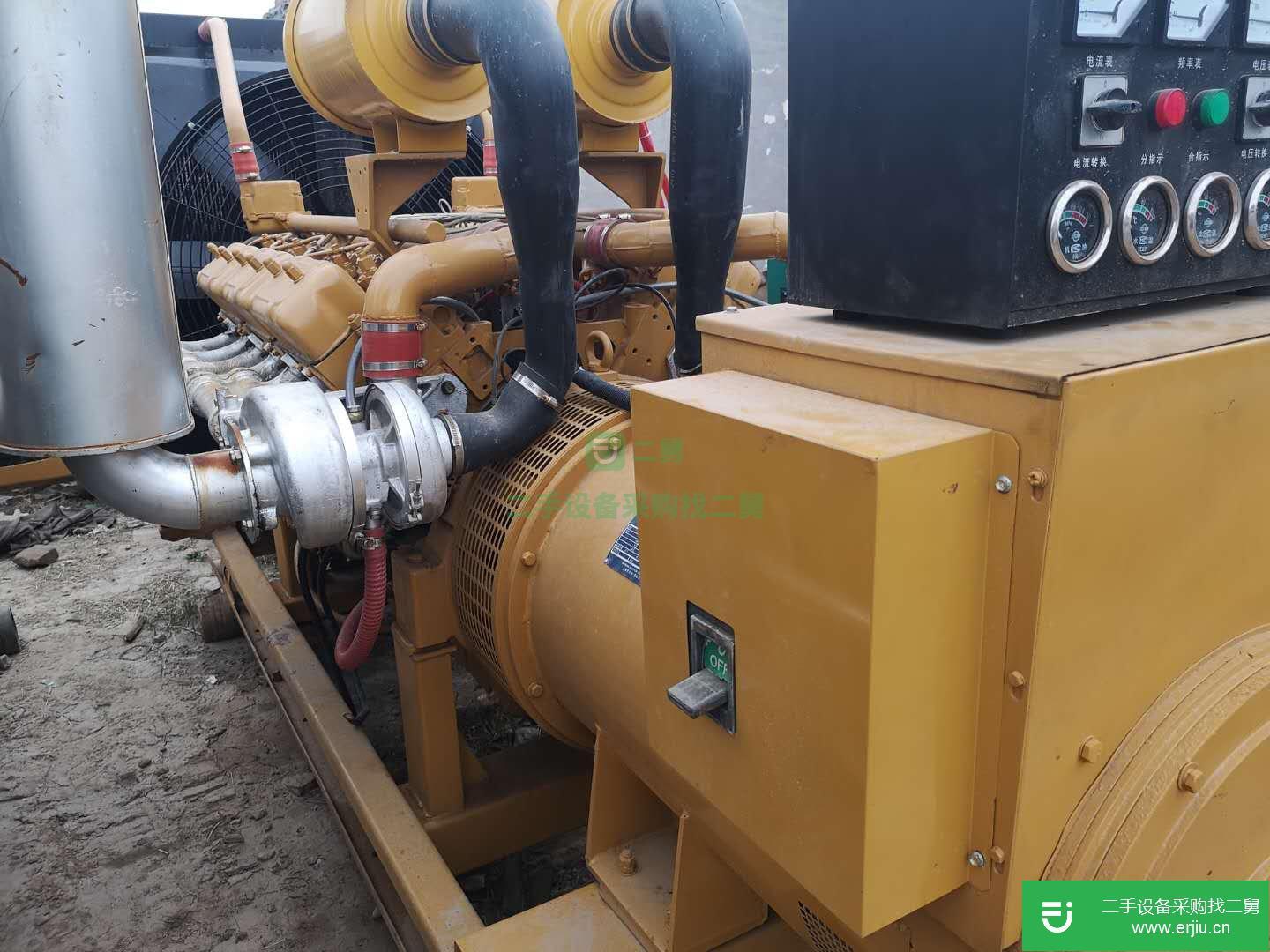 95成新二手柴油發電機組轉讓信陽二手300KW/400KW/500KW/600KW二手柴油發電機組