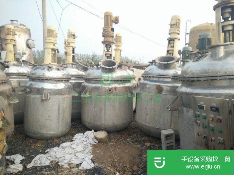 轉(zhuǎn)讓:出售9.6成新反應(yīng)釜