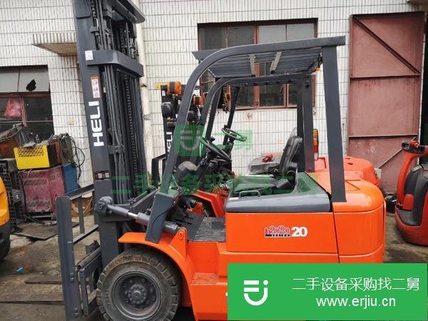 二手4米3噸電動叉車,合力自動擋電瓶叉車出售