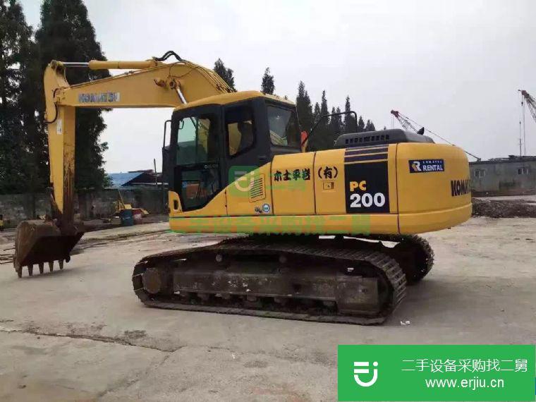 轉讓二手20噸小松200挖掘機