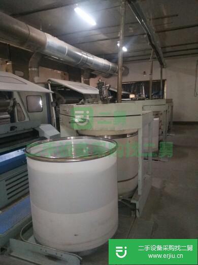 11年青島宏大1209梳棉機5臺。活機