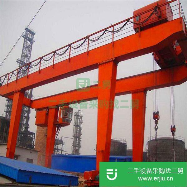 處理轉讓9成新10T跨度15 16 24 25 26米二手起重機 花架式龍門吊 雙主梁龍門吊