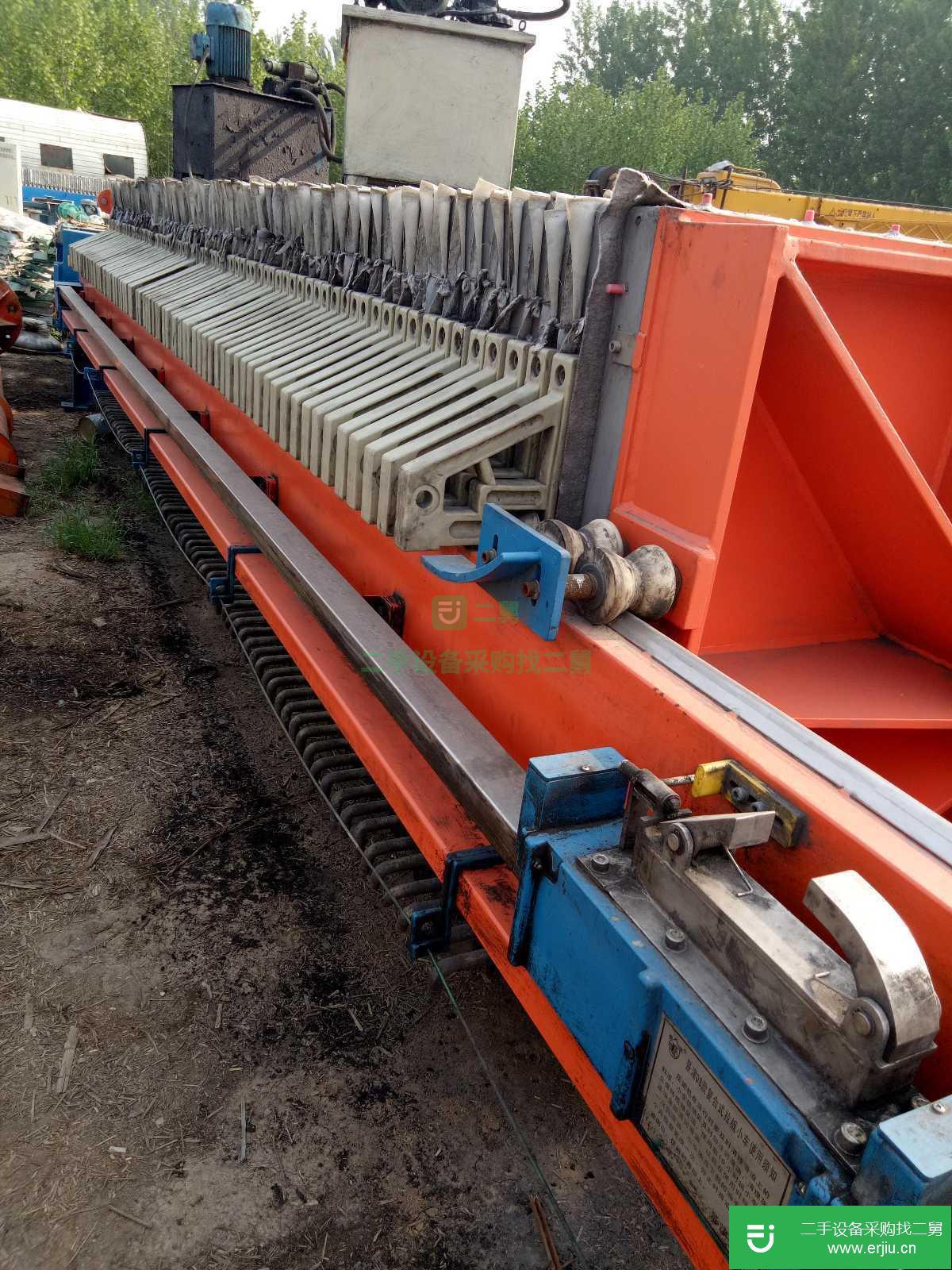 二手1-1000平方廂式 隔膜 板框 帶式壓濾機 型號全 價格低 質量保證