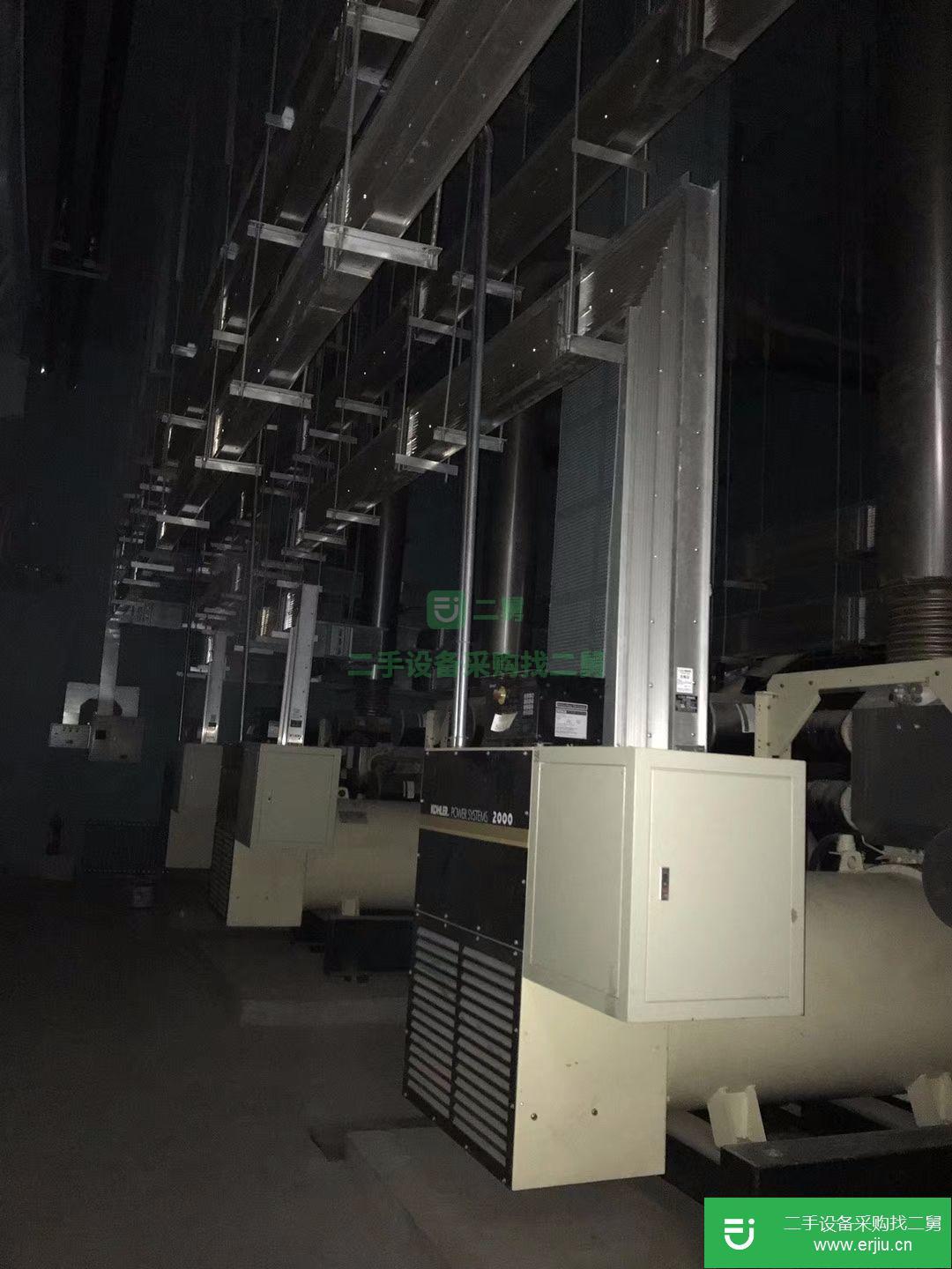 二手柴油發電機1830KW三菱S16R山東出售