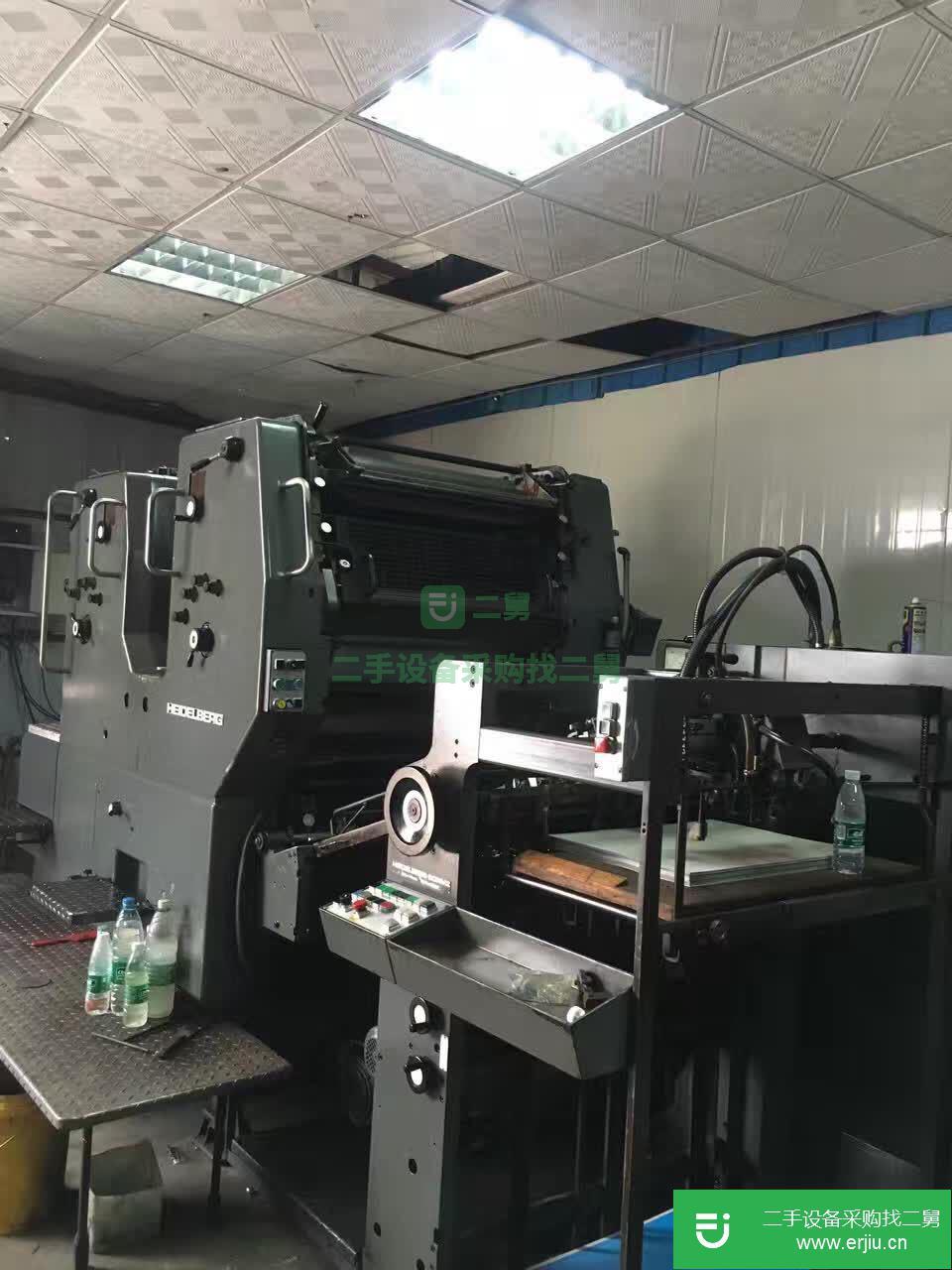 供應(yīng)海德堡U型SORSZ對開雙色印刷機(jī)