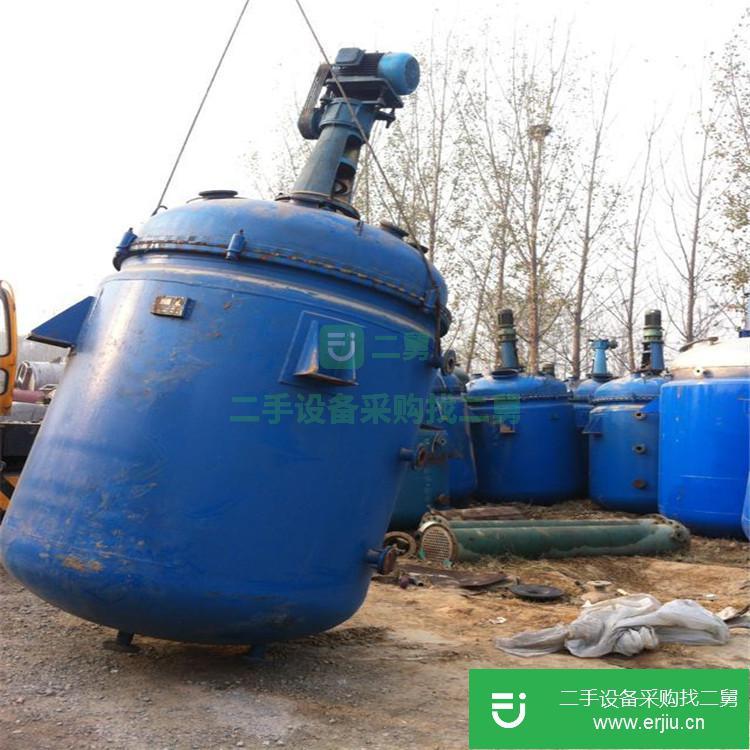 二手搪瓷反應釜設備結構 3000L反應釜