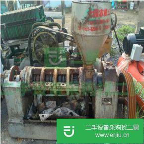 二手青江110螺旋榨油機，二手花生油榨油機低價轉讓