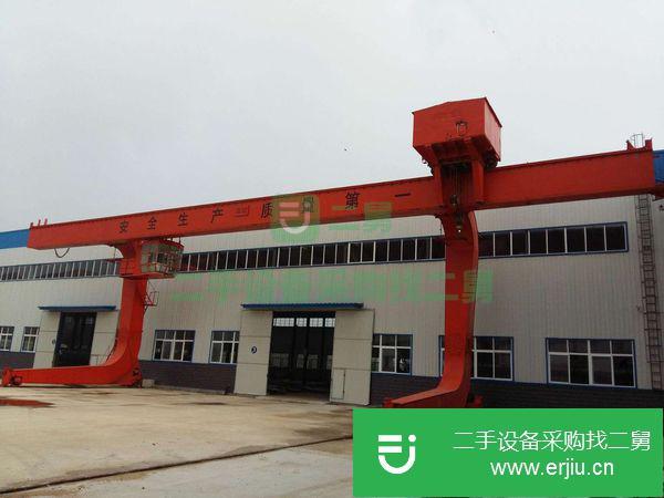 在位出售二手九成新L型偏掛門式起重機