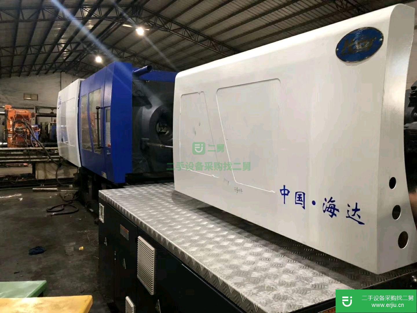現貨出售生產果框海達538噸塑膠臥式二手注塑機