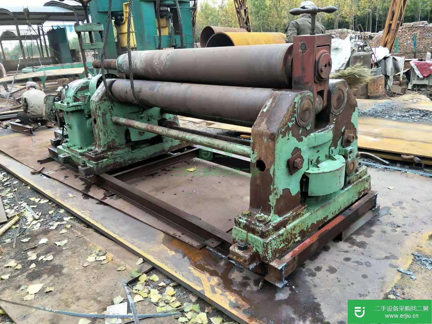 出售承重10噸到200噸二手滾輪架卷板機(jī)