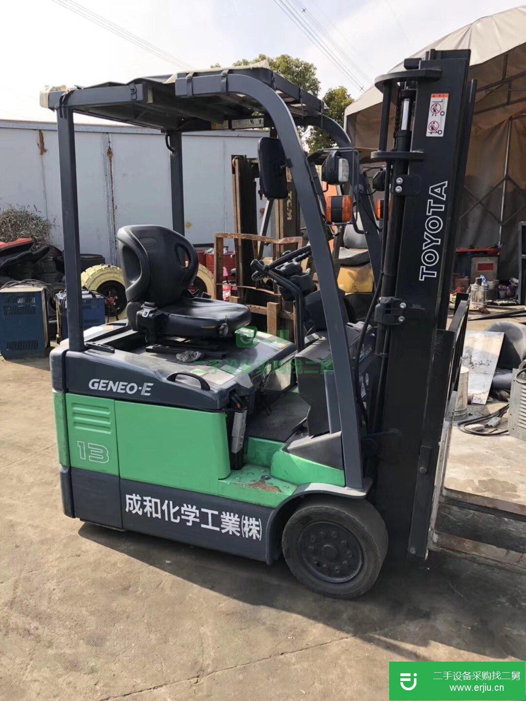 本地二手電動叉車，進口二手豐田1.5噸電動叉車價低