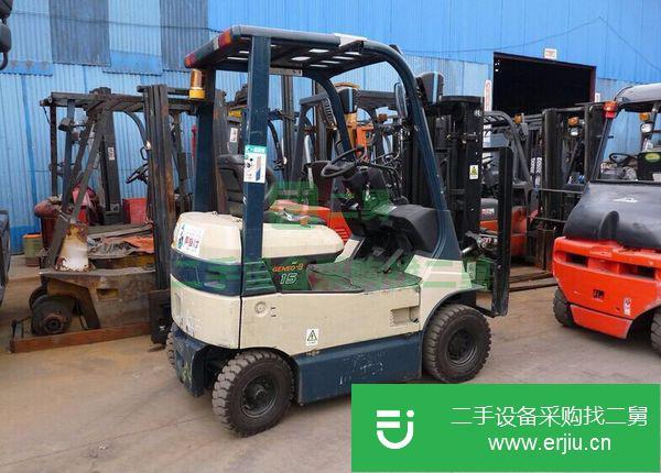 轉讓進口4米5米前移式倉儲貨架堆高豐田二手小型電動叉車