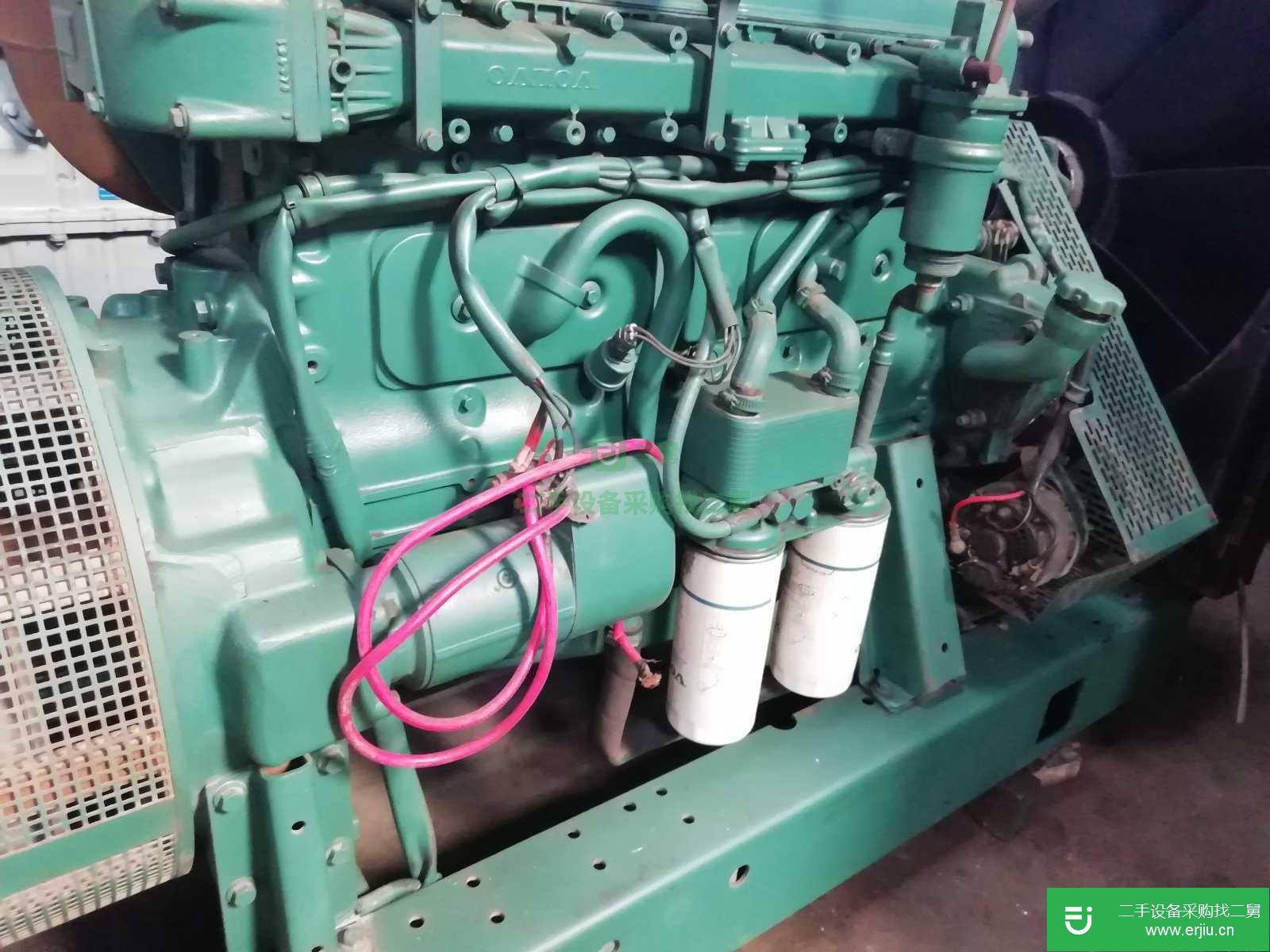 出售備用柴油發電機組沃爾沃200kw發電機