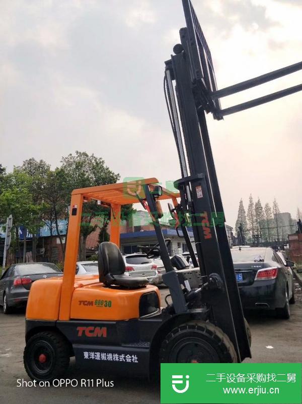 九成新3噸進口叉車,二手3噸叉車低價出售