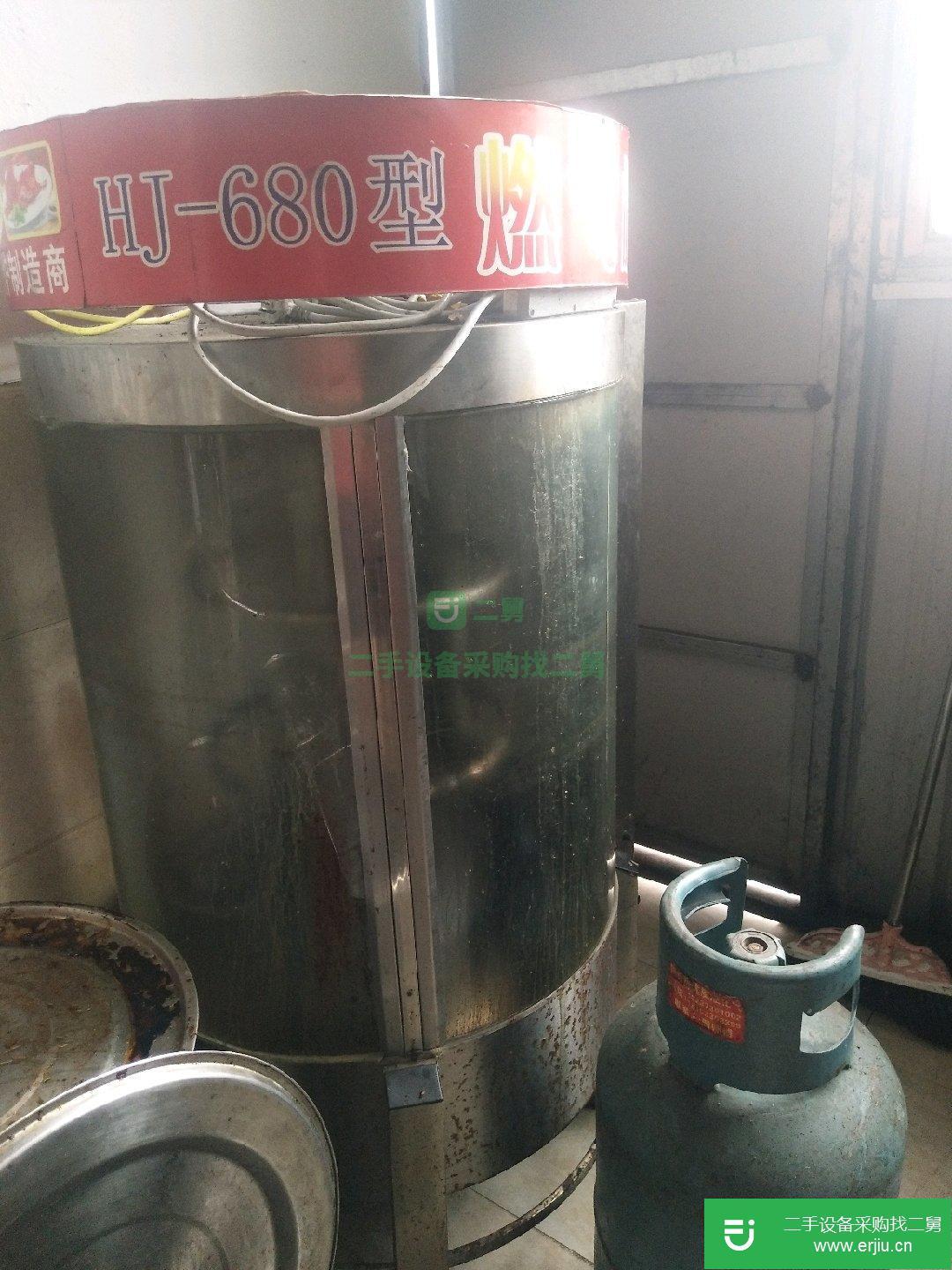 出售二手的850型燃氣電烤鴨爐