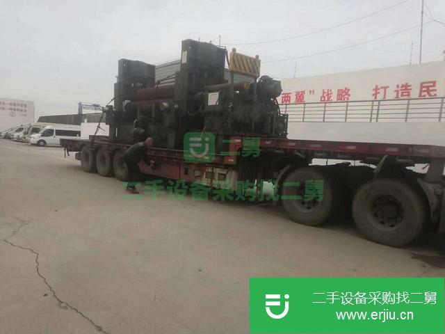 海鹽出售20?2米長(zhǎng)治卷板機(jī)，銅渦輪，接電可用