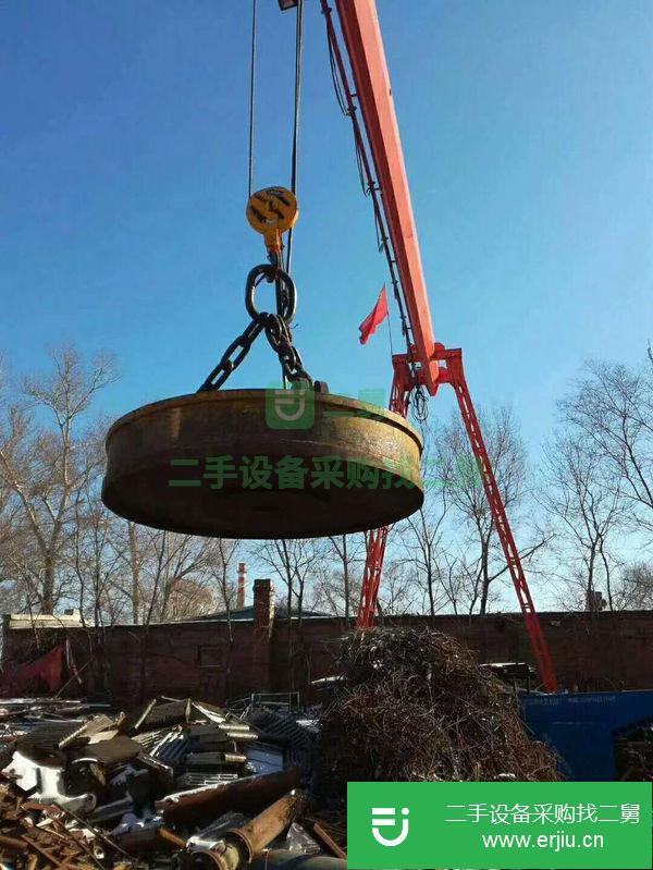 轉讓出手一臺二手起重機5噸跨度22米帶1.5米吸盤,設備正常使用