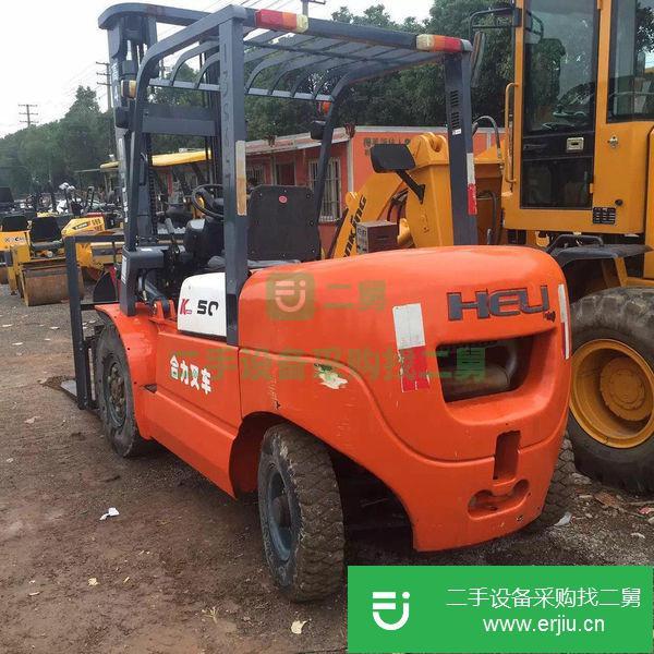 工作500小時合力5噸高門架叉車低價轉(zhuǎn)讓