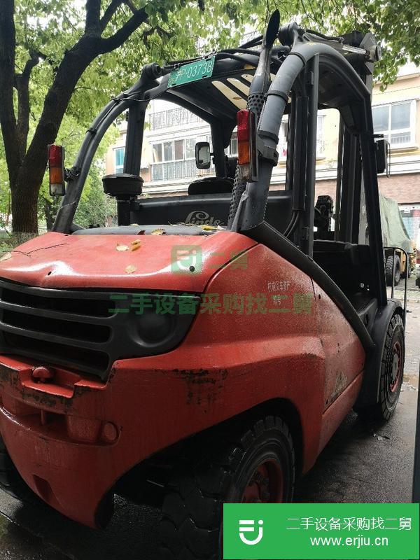 轉讓二手的林德5噸叉車