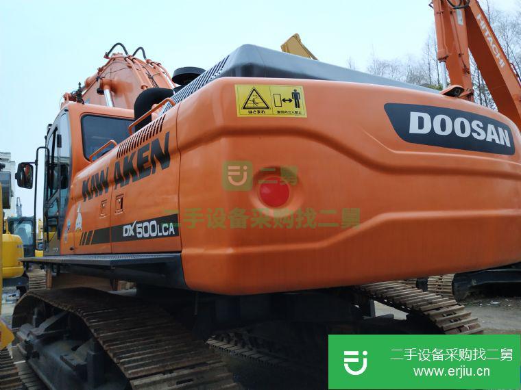 轉讓二手的斗山500二手挖掘機