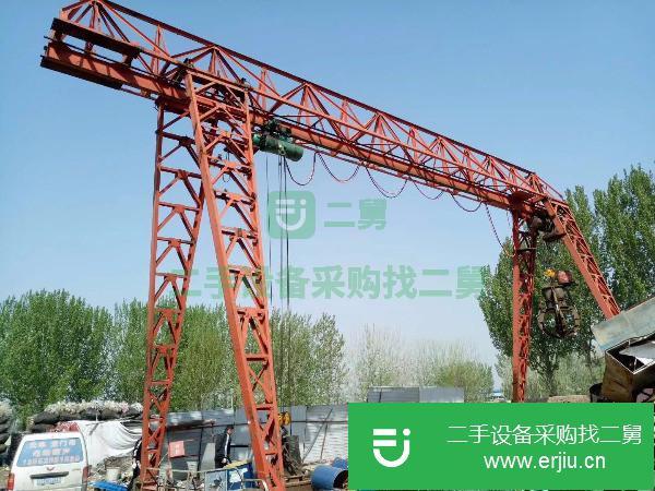轉讓二手起重10噸跨度20米總長30米龍門吊
