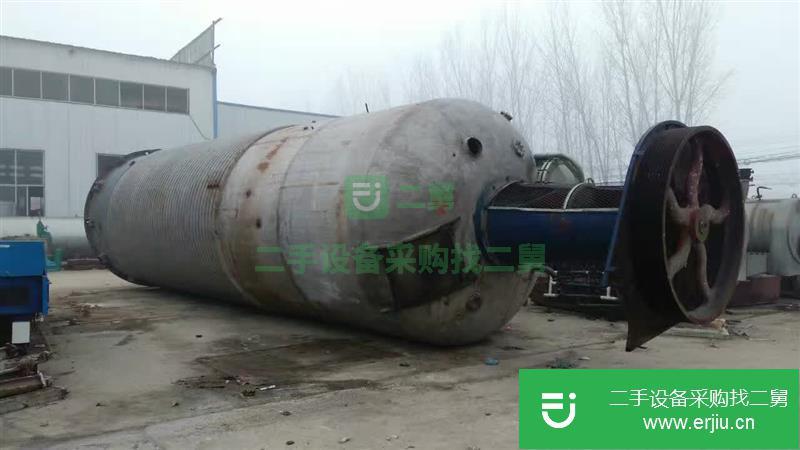 低價出售80立方二手不銹鋼發(fā)酵罐