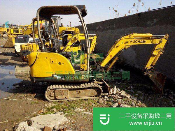 出售二手玉柴13 18小挖機  微型小鉤機 全部包送