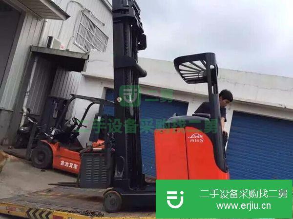 轉讓進口4米5米前移式倉儲貨架堆高豐田二手小型電動叉車