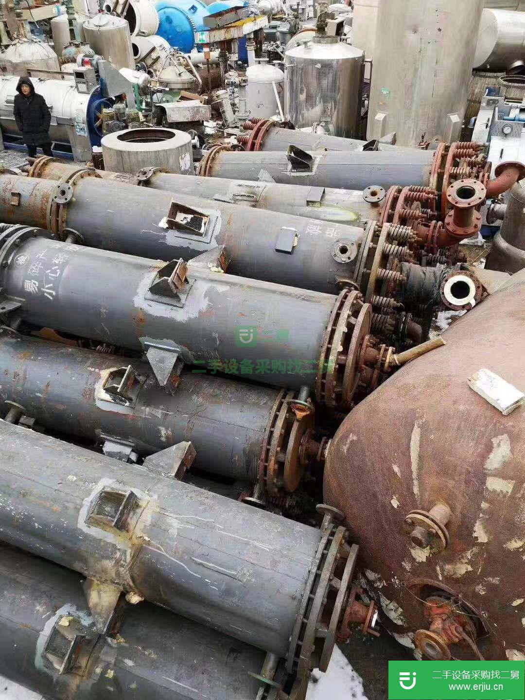 江蘇出售二手石墨冷凝器