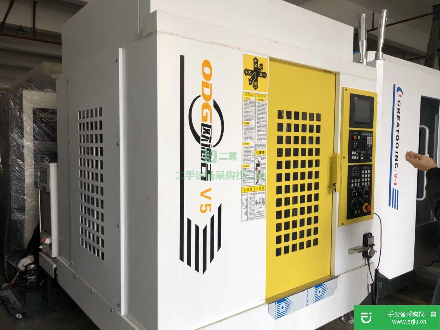CNC加工中心工廠轉讓發那科帶31iDDR四軸鉆攻鉆孔攻牙加工中心